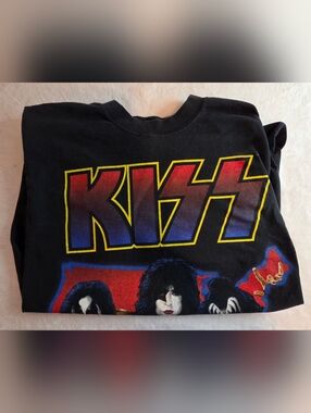 Vintage 1996 KISS Alive Worldwide Tour T-Shirt Large